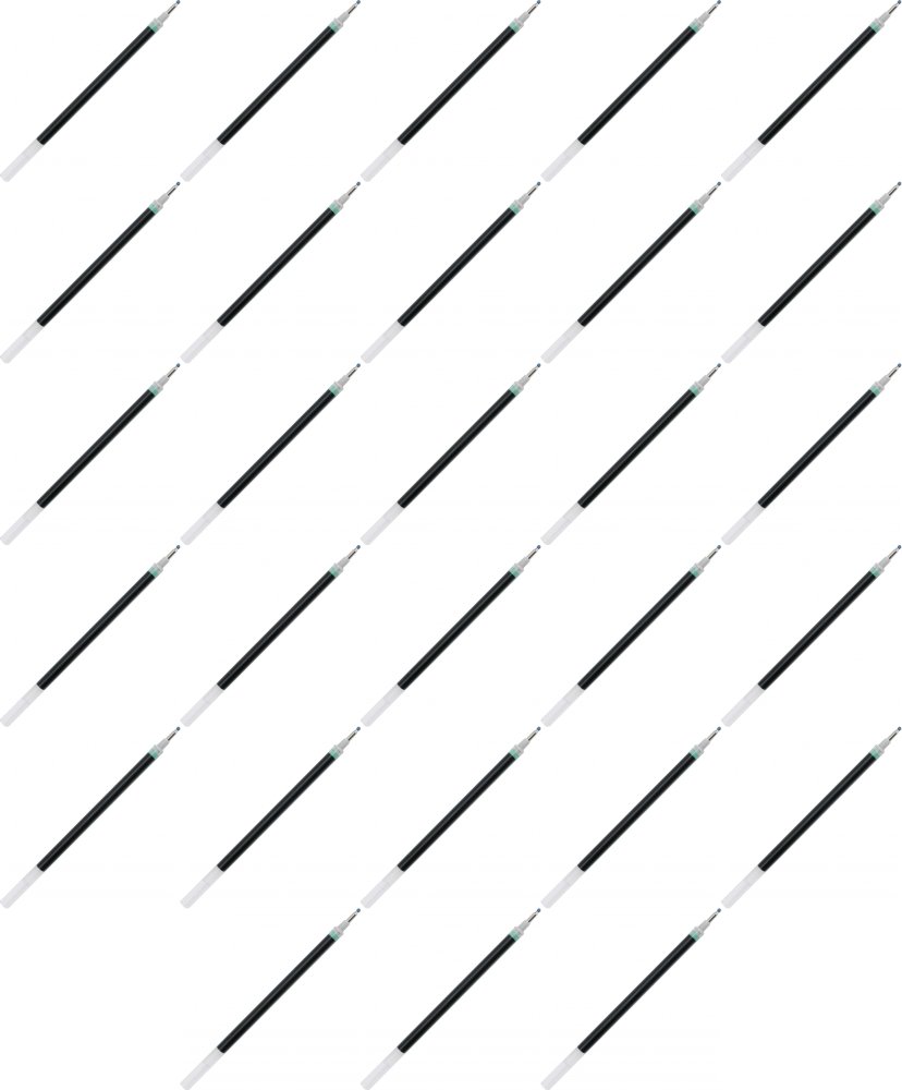 28x Wkład do pióra żelowego Pilot, G1, 0.5mm, zielony