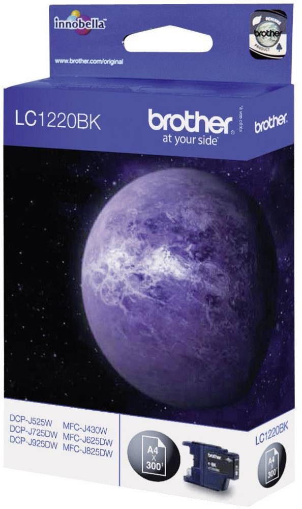 Tusz Brother (LC1220BK), 300 stron, black (czarny)