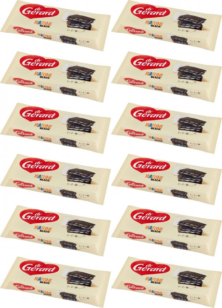 12x Ciastka Dr Gerard Mafijne, kakaowo-śmietankowy, 216g