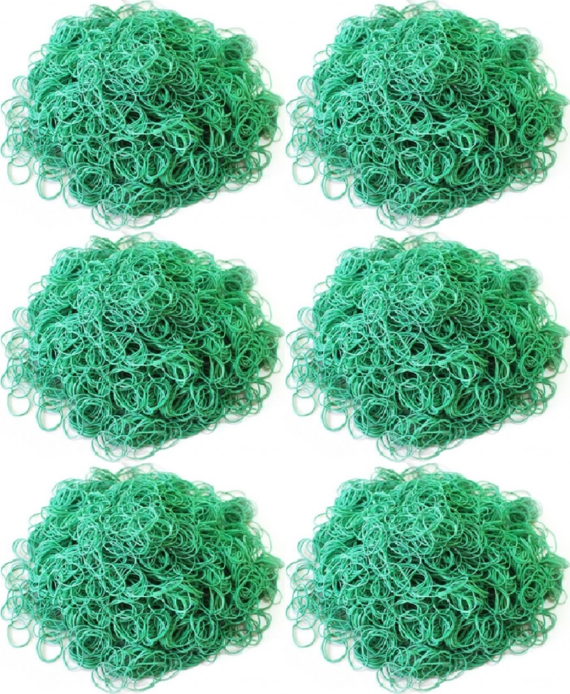 6x Gumki recepturki Emerson, 80mm, 1kg, zielony