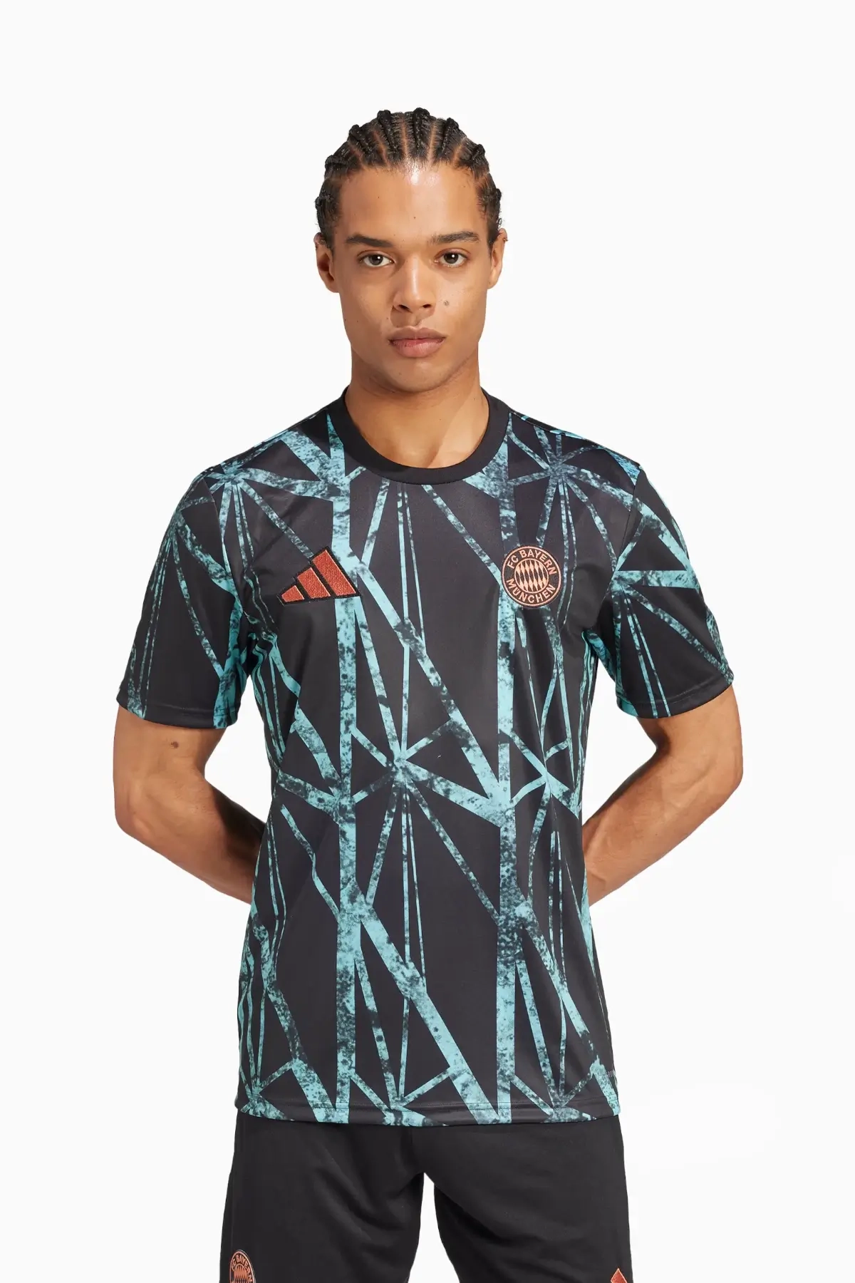 Koszulka adidas FC Bayern 24/25 Pre-Match - Czarny