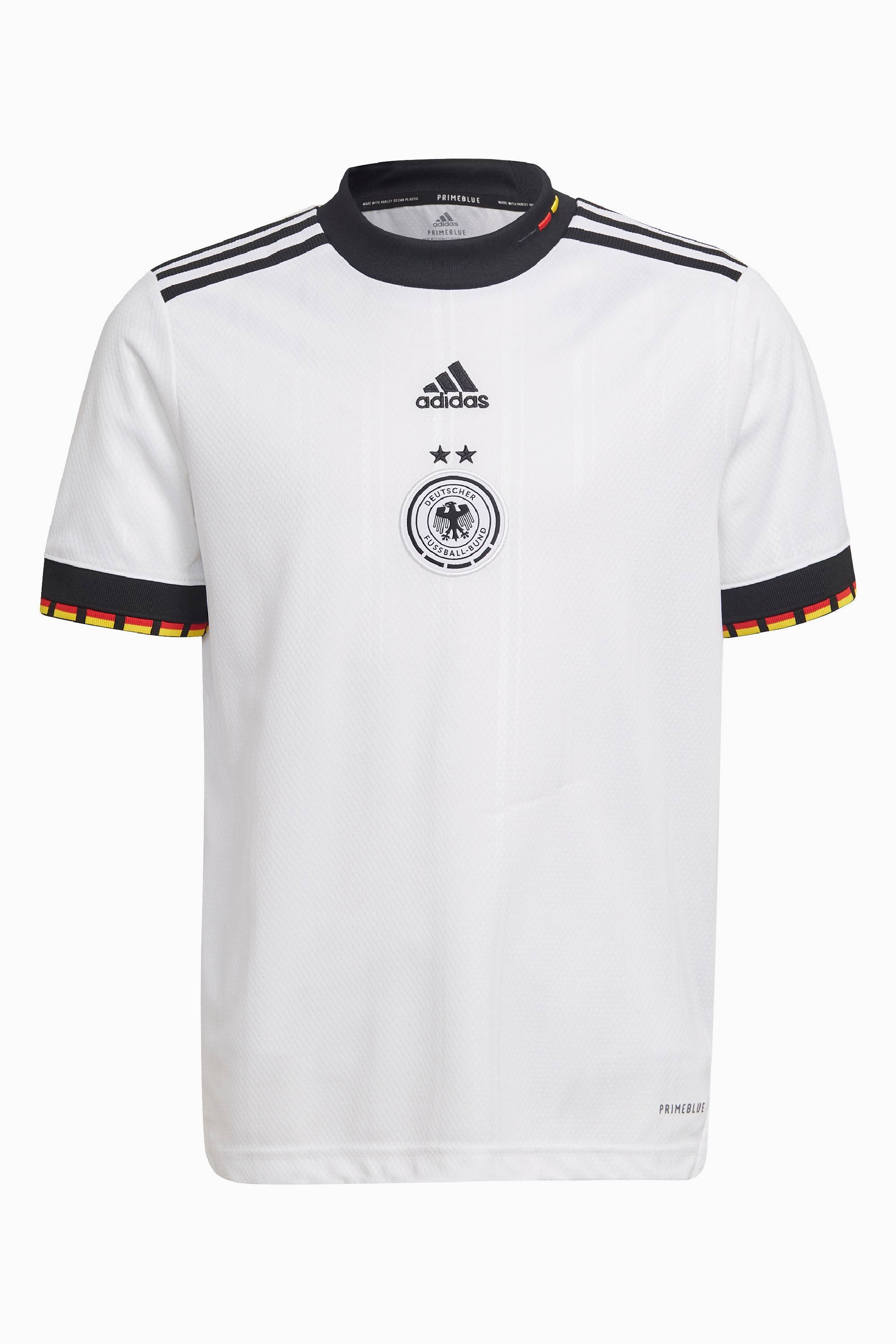 Koszulka Reprezentacji Niemiec adidas DFB 2022 Domowa Junior - Biały