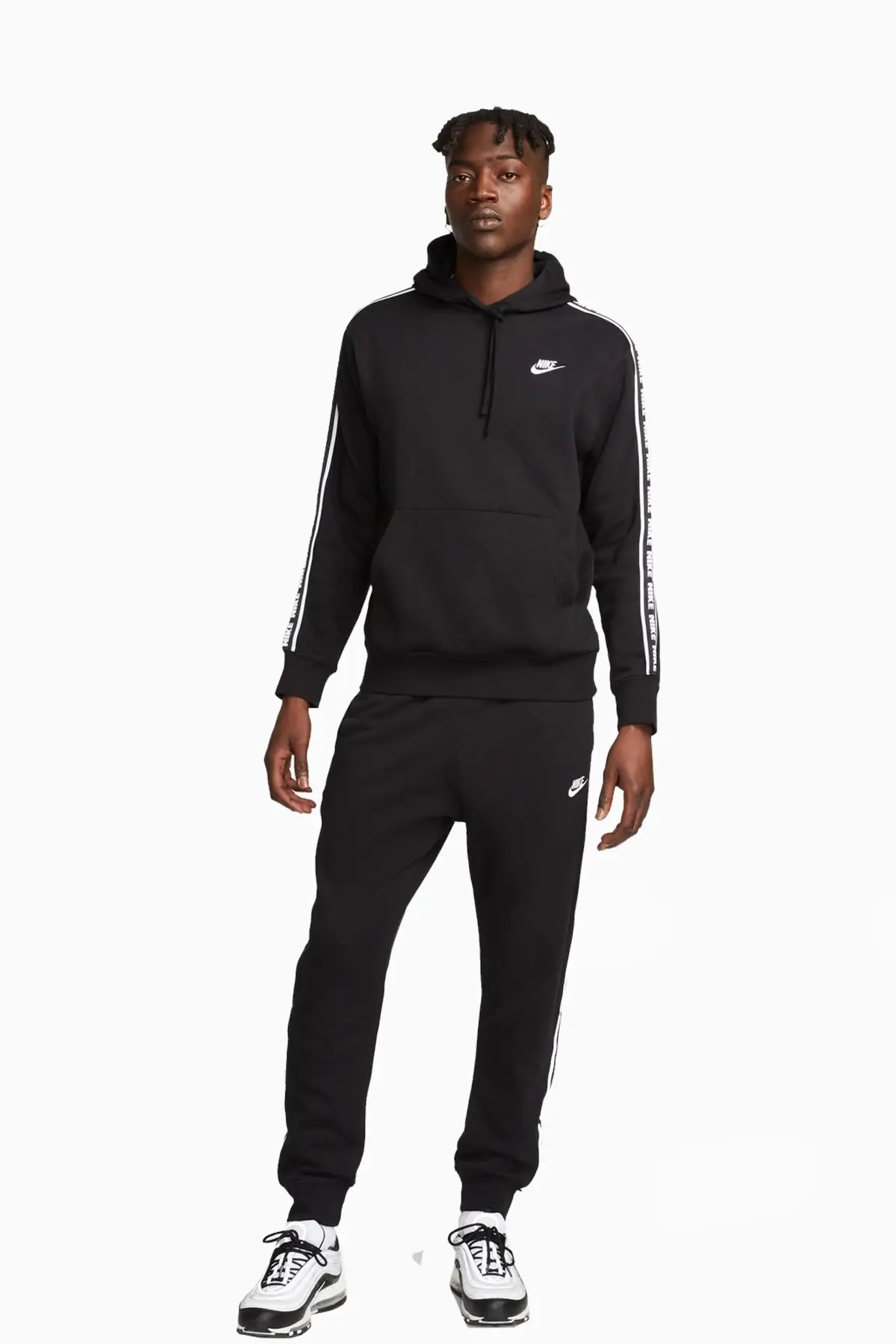 Dres Nike Club Fleece - Czarny