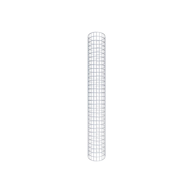 Kolumna gabionowa średnica 32 cm MW 5 x 5 cm okrągła - wysokość: 160 cm