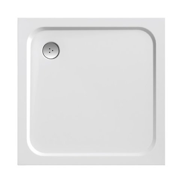 Ravak Perseus Pro Chrome brodzik 90x90 cm kwadratowy biały XA047701010