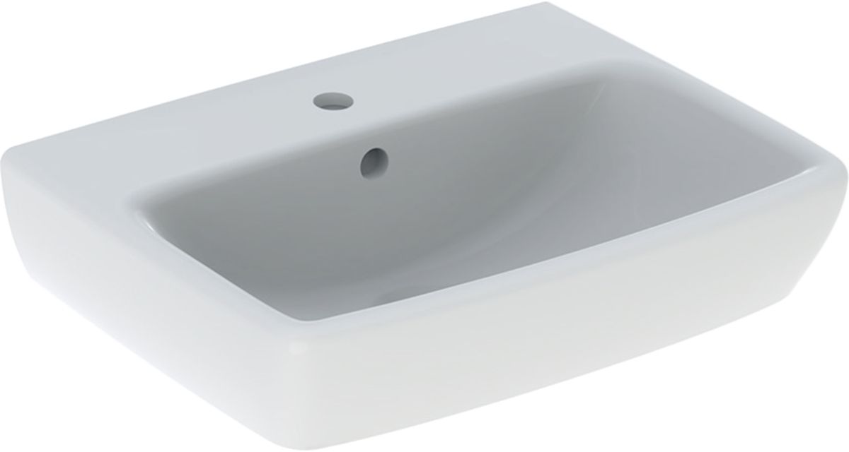 Geberit Selnova Square umywalka 45x35 cm prostokątna biała 500.322.01.7 - Wysyłka w 24h