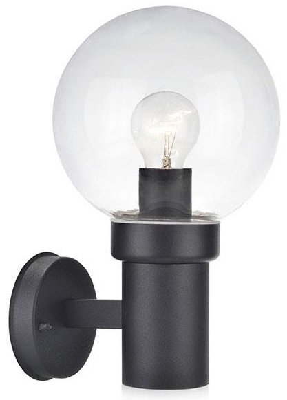 Markslöjd Caris kinkiet zewnętrzny 1x40W czarny 106922