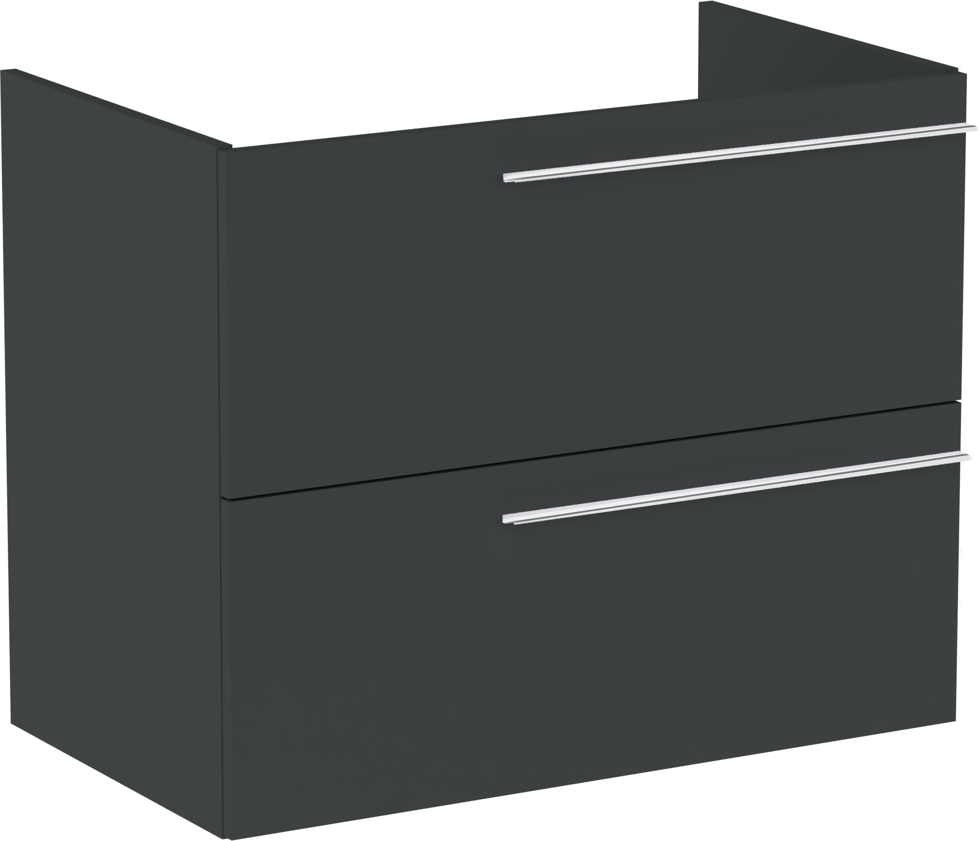 Roca Ella szafka 78,5 cm podumywalkowa wisząca onyks mat A857770531 - Wysyłka w 24h