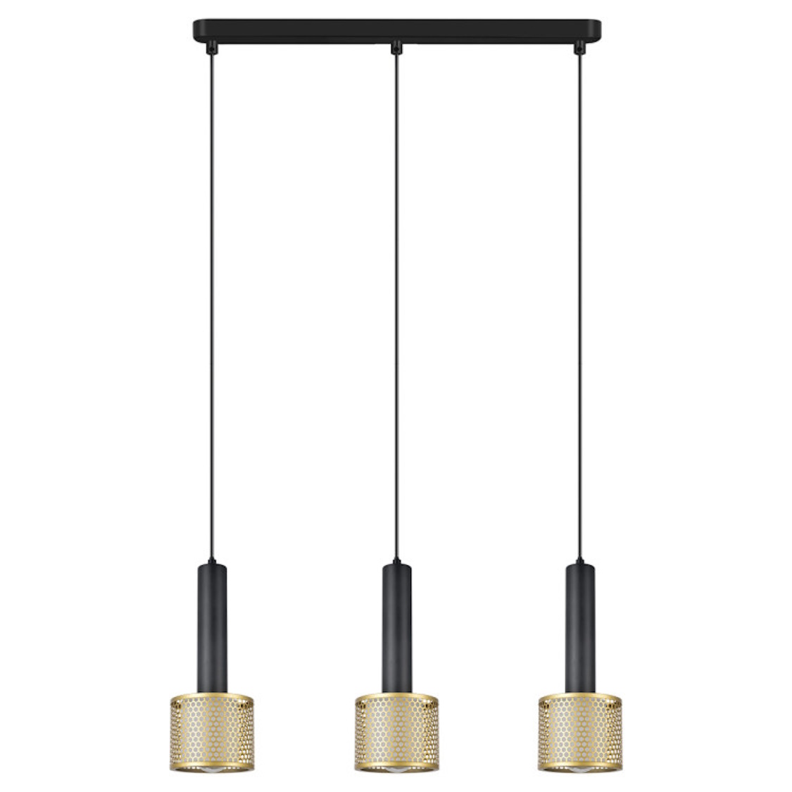 Light Prestige Amo lampa wisząca 3x15 W złota LP-0702/3L GD