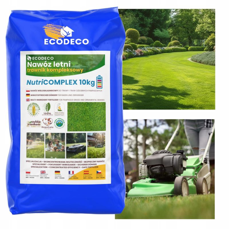Nawóz NPK Eco Deco 10 kg N-18% P-16% K-24% Żelazo mikroelementy 1 szt.
