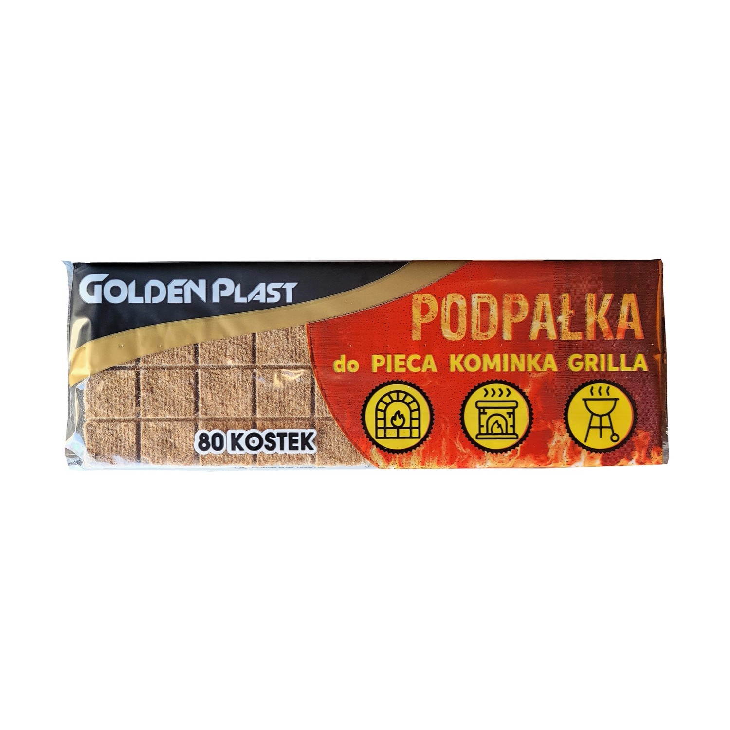 Goldenplast Podpałka parafinowa Goldenplast 80 szt.
