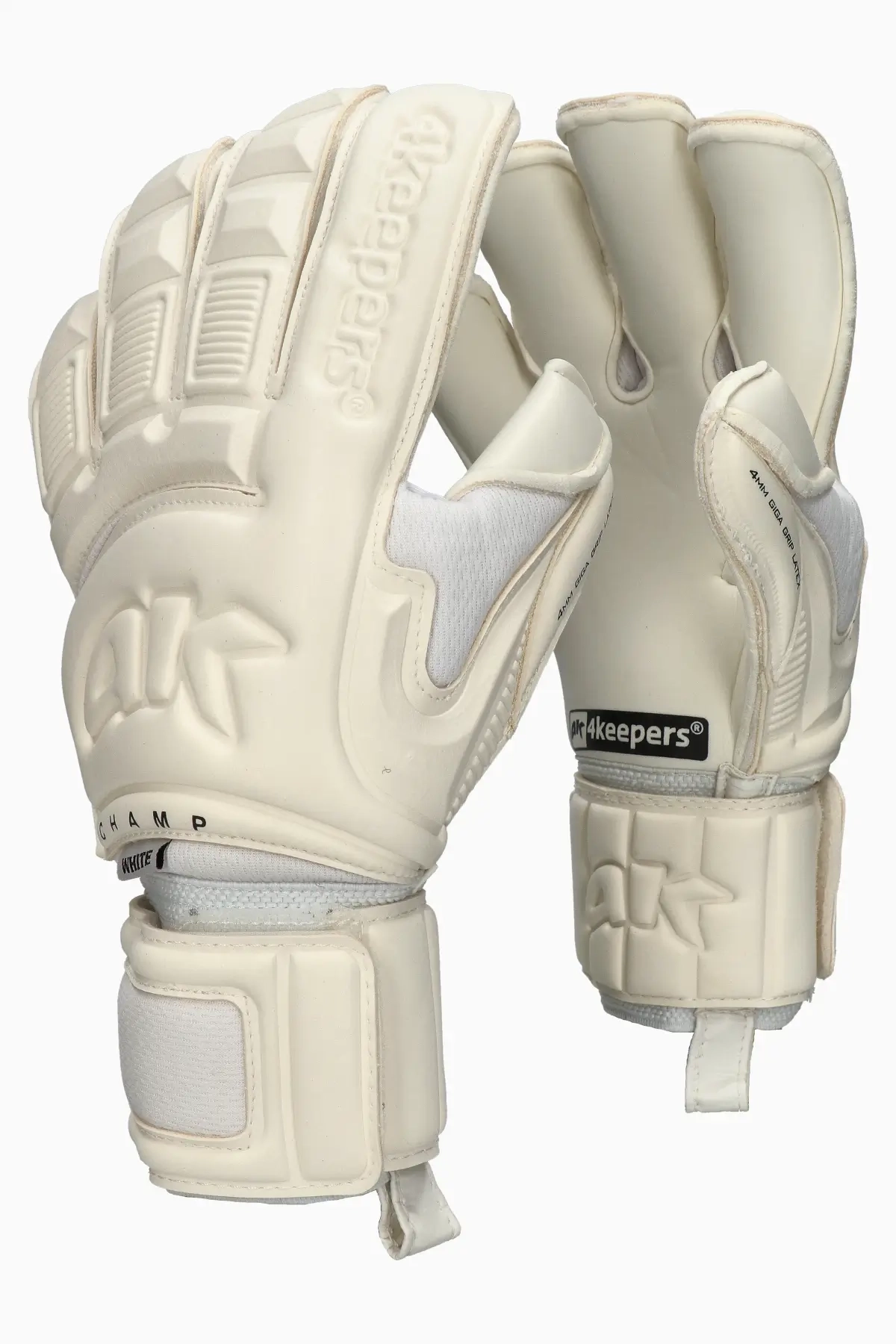 Rękawice 4keepers Champ Gold White VI RF2G Junior - Biały
