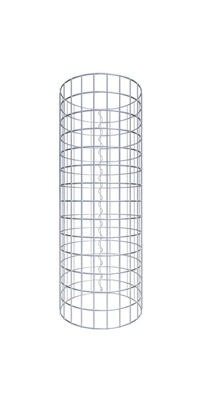 Kolumna gabionowa średnica 37 cm MW 5 x 5 cm okrągła - wysokość: 70 cm