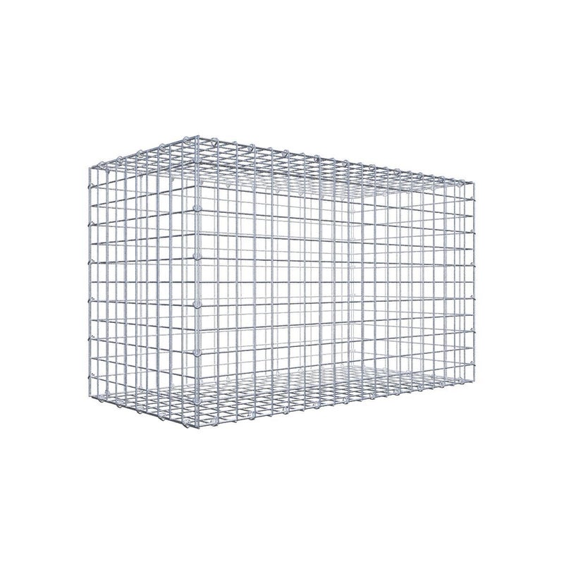 Gabion 100 cm x 60 cm x 50 cm (dł. x wys. x gł.), rozmiar oczka 5 cm x 5 cm, pierścień typu C