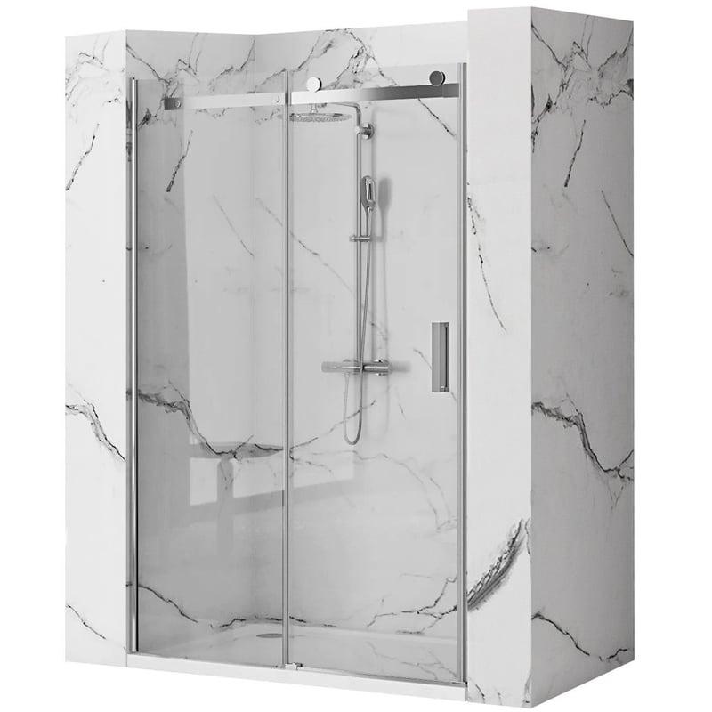 Drzwi prysznicowe Rea Nixon-2 140 Chrome Prawe