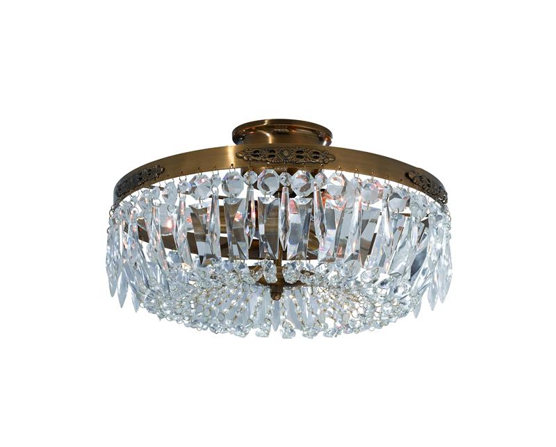 Markslöjd Strömsholm lampa podsufitowa 3x40W antyczny/mc 100613