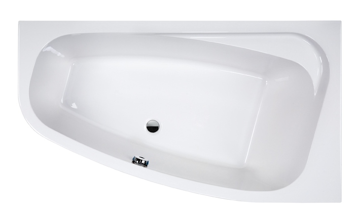 Sanplast Free Line wanna narożna 90x160 cm ze stelażem prawa WAP/FREE+STW biała 610-040-0690-01-000