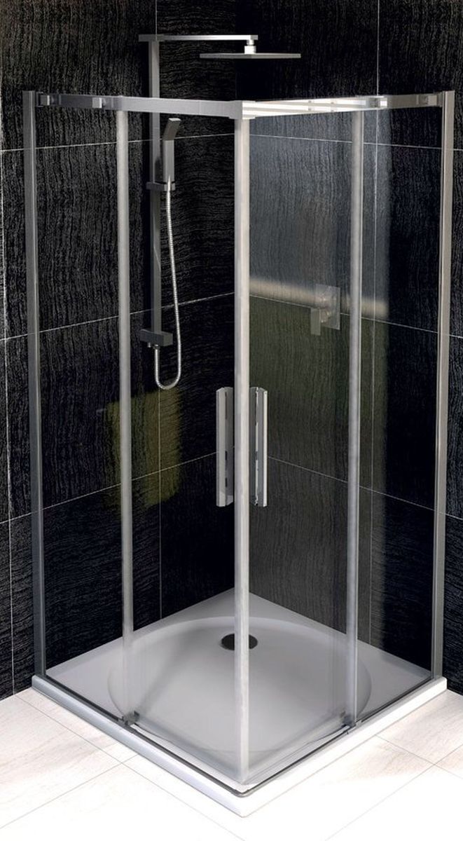 Polysan Altis Line skrzydło kabiny prysznicowej 88-90 cm chrom/szkło przezroczyste AL1590C