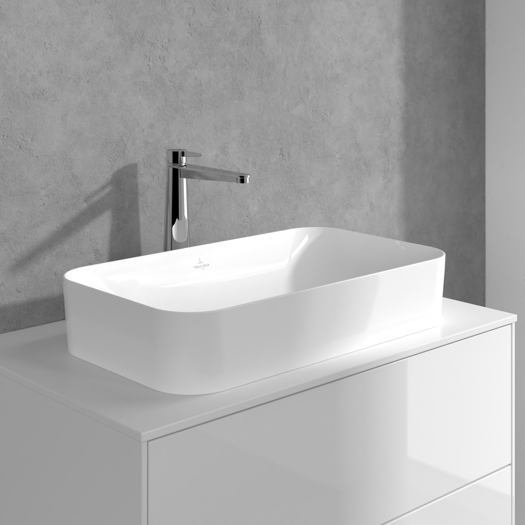 Villeroy & Boch Conum bateria umywalkowa stojąca wysoka chrom TVW12700500061 - Wysyłka w 24h