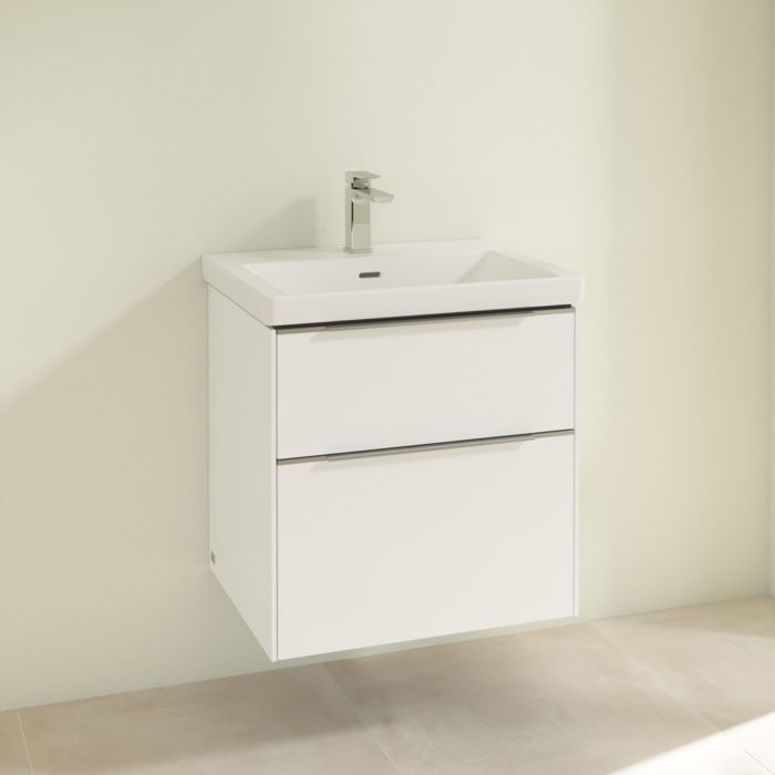 Villeroy & Boch Subway 3.0 szafka 57,2 cm podumywalkowa wisząca pure white C57800VF