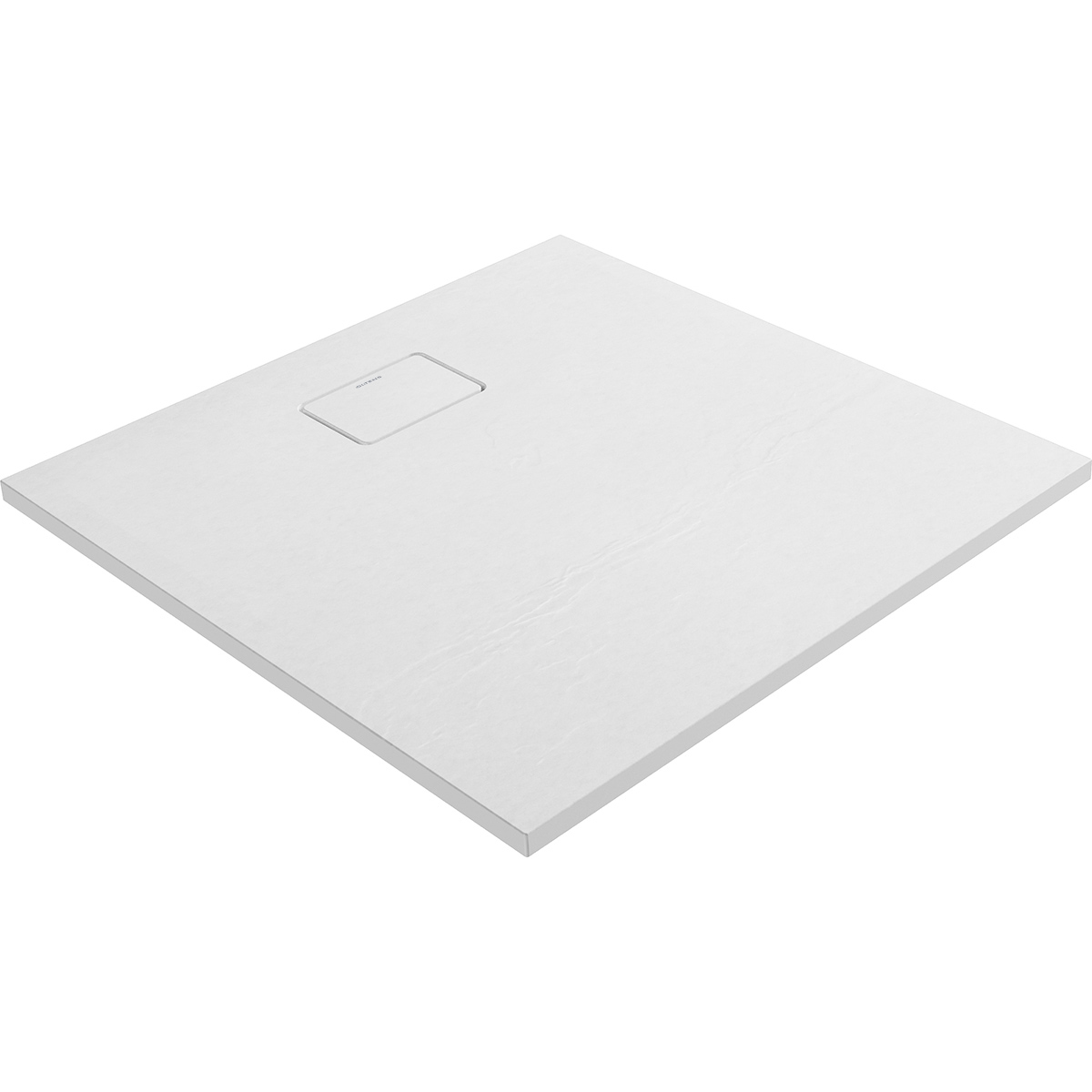 Oltens Bergytan brodzik 90x90 cm kwadratowy RockSurface biały 17101000 - Wysyłka w 24h
