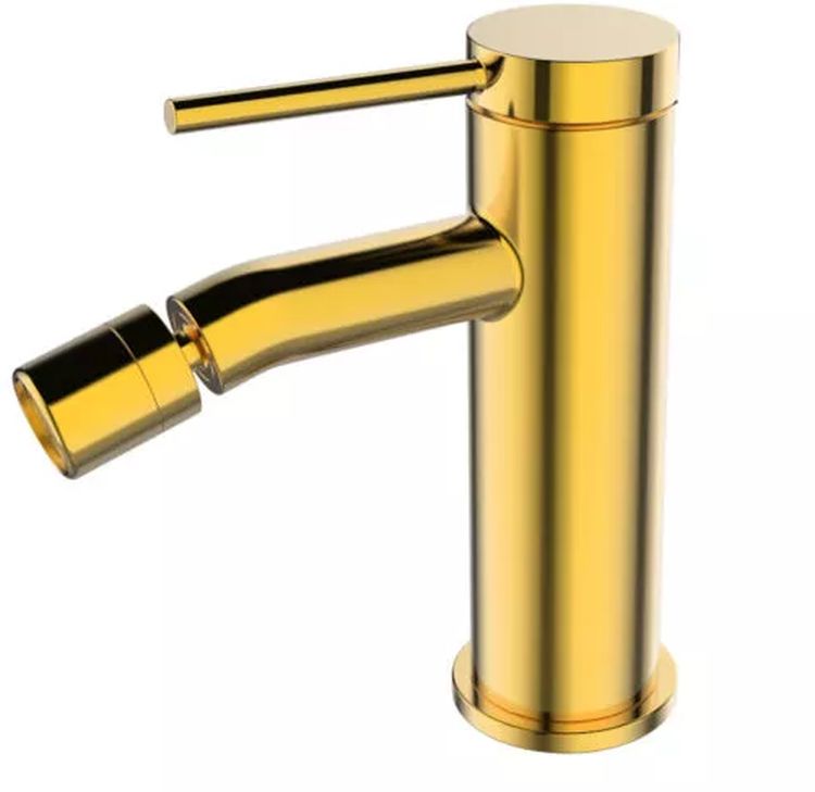 Sea-Horse Ove Gold Stick bateria bidetowa stojąca złota BJV308G-SG1