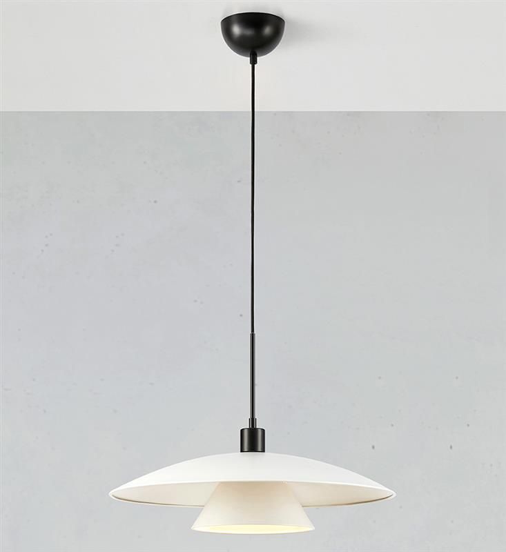 Markslöjd Millinge lampa wisząca 1x40 W biała 108430 - Wysyłka w 24h