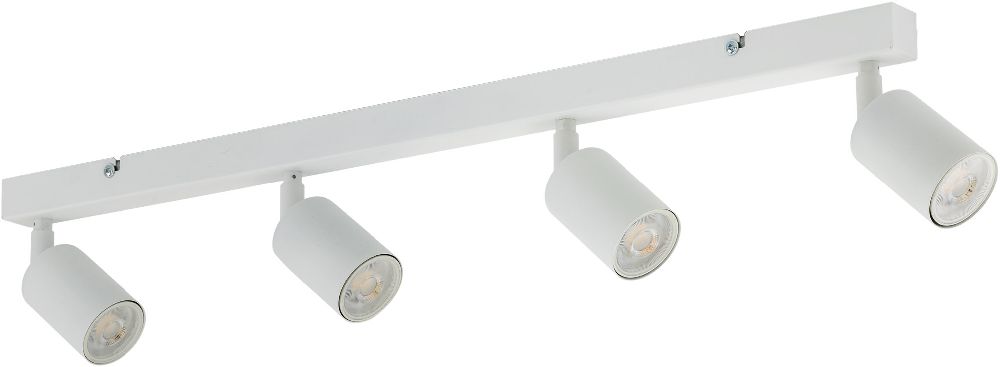 TK Lighting Top lampa podsufitowa 4x10 W biała 6874