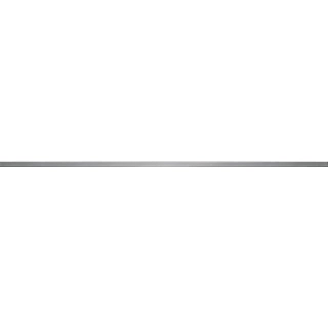 Płytka ścienna listwa UNIVERSAL METAL BORDERS silver mat 1x60 gat. I