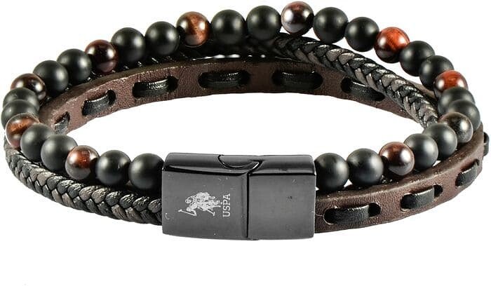 Bransoletka męska U.S. Polo Assn. Dylan JW9257BR