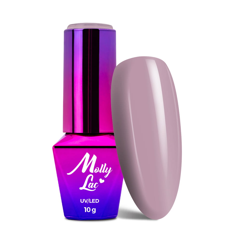 Lakier hybrydowy MollyLac Obsession Rich Lilac 10 g Nr 212