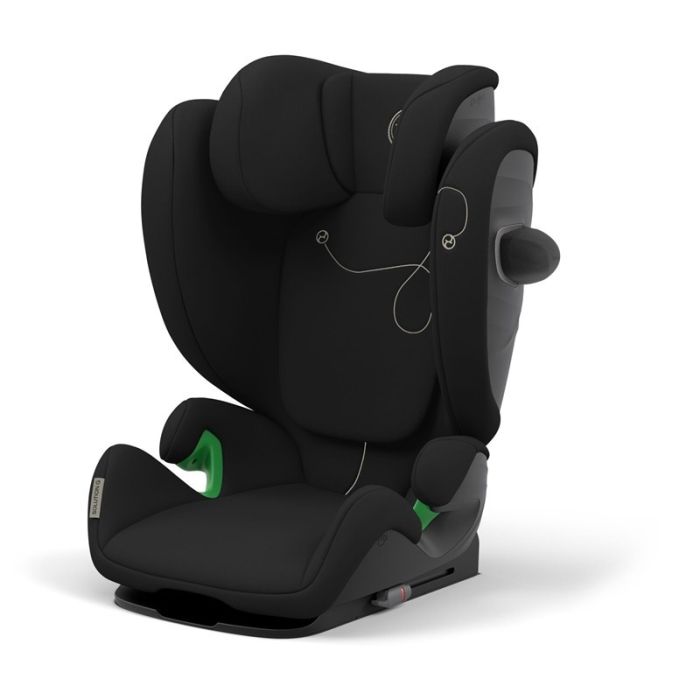 Cybex Solution G i-Fix - fotelik samochodowy dla dzieci od 100 do 150 cm wzrostu-Moon Black