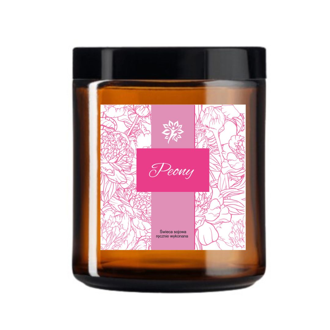 Świeca sojowa Peony Well-Ness 100 ml
