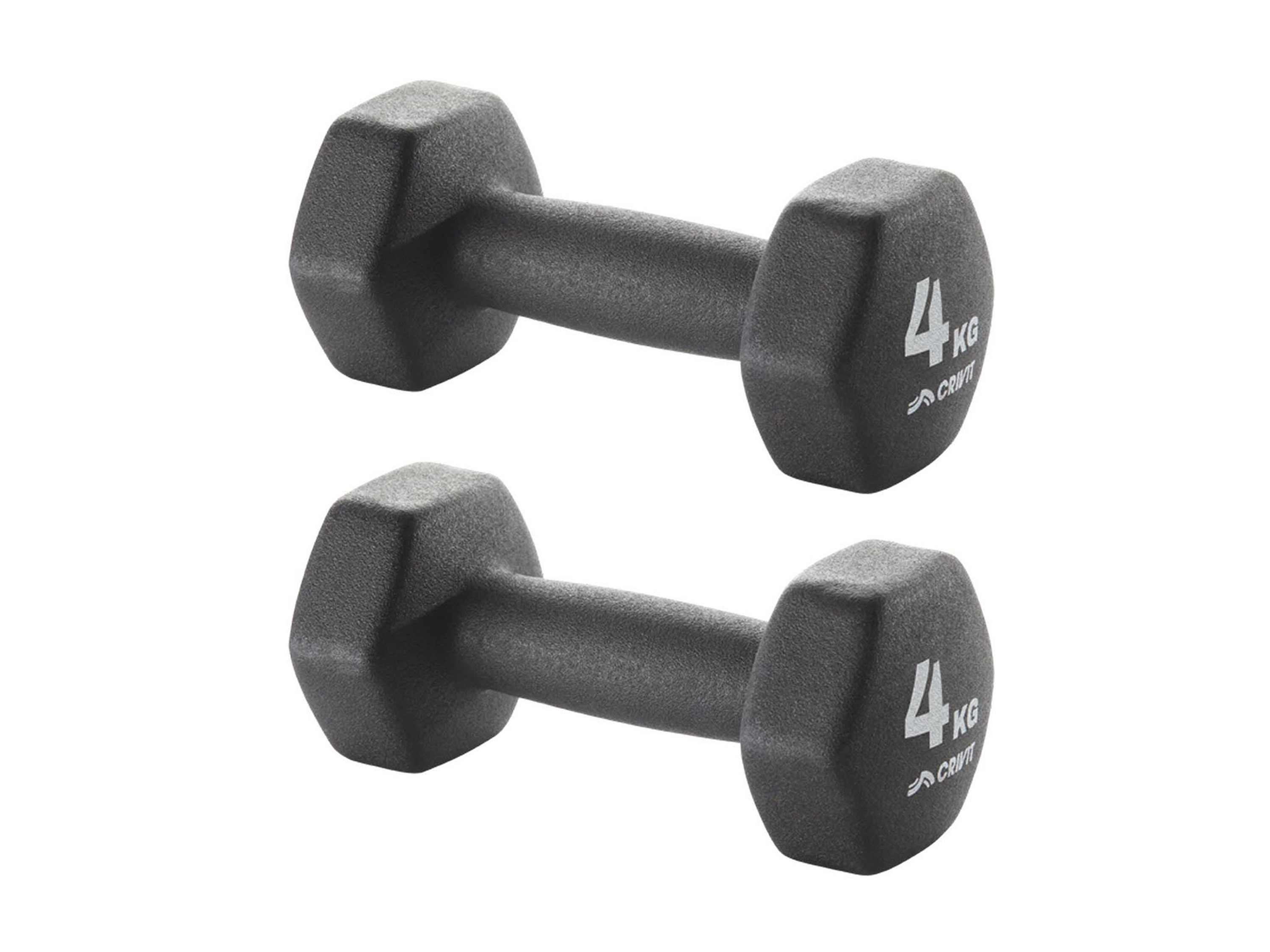 Crivit Zestaw hantli 2x3 kg / 2x4 kg 4 kg