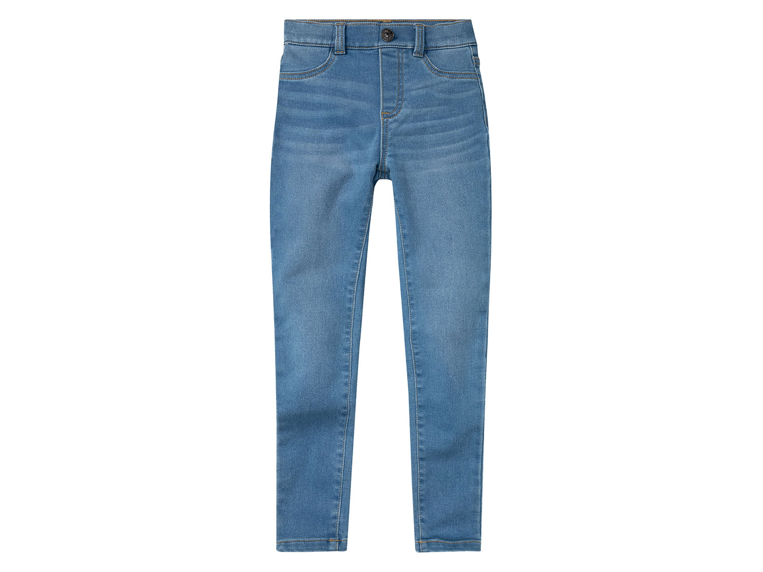 pepperts! Jeansy dziewczęce, Super Skinny Fit 164, Niebieski
