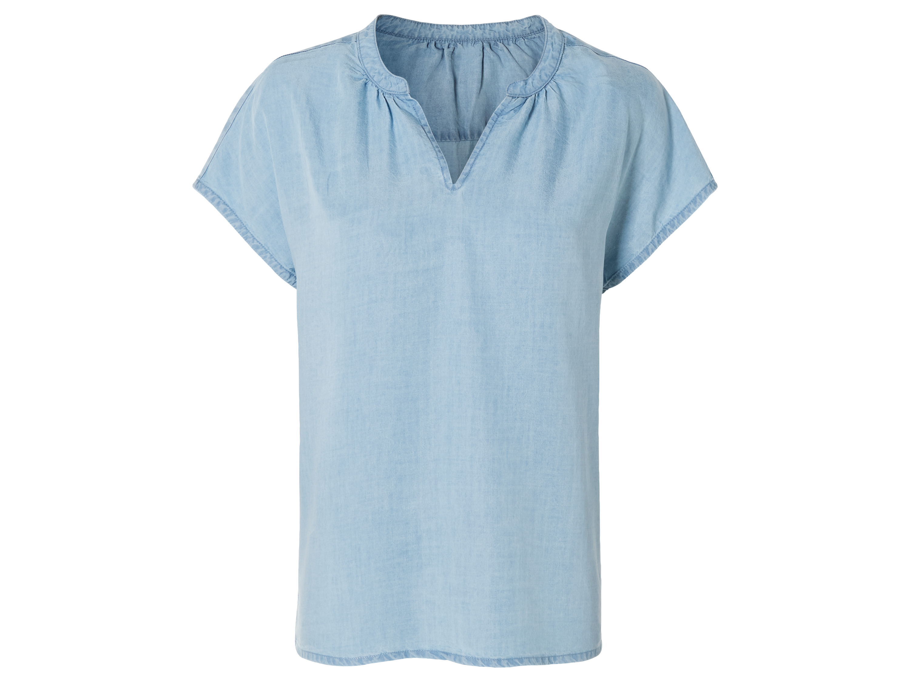 esmara T-shirt damski z lyocellu 42, Niebieski