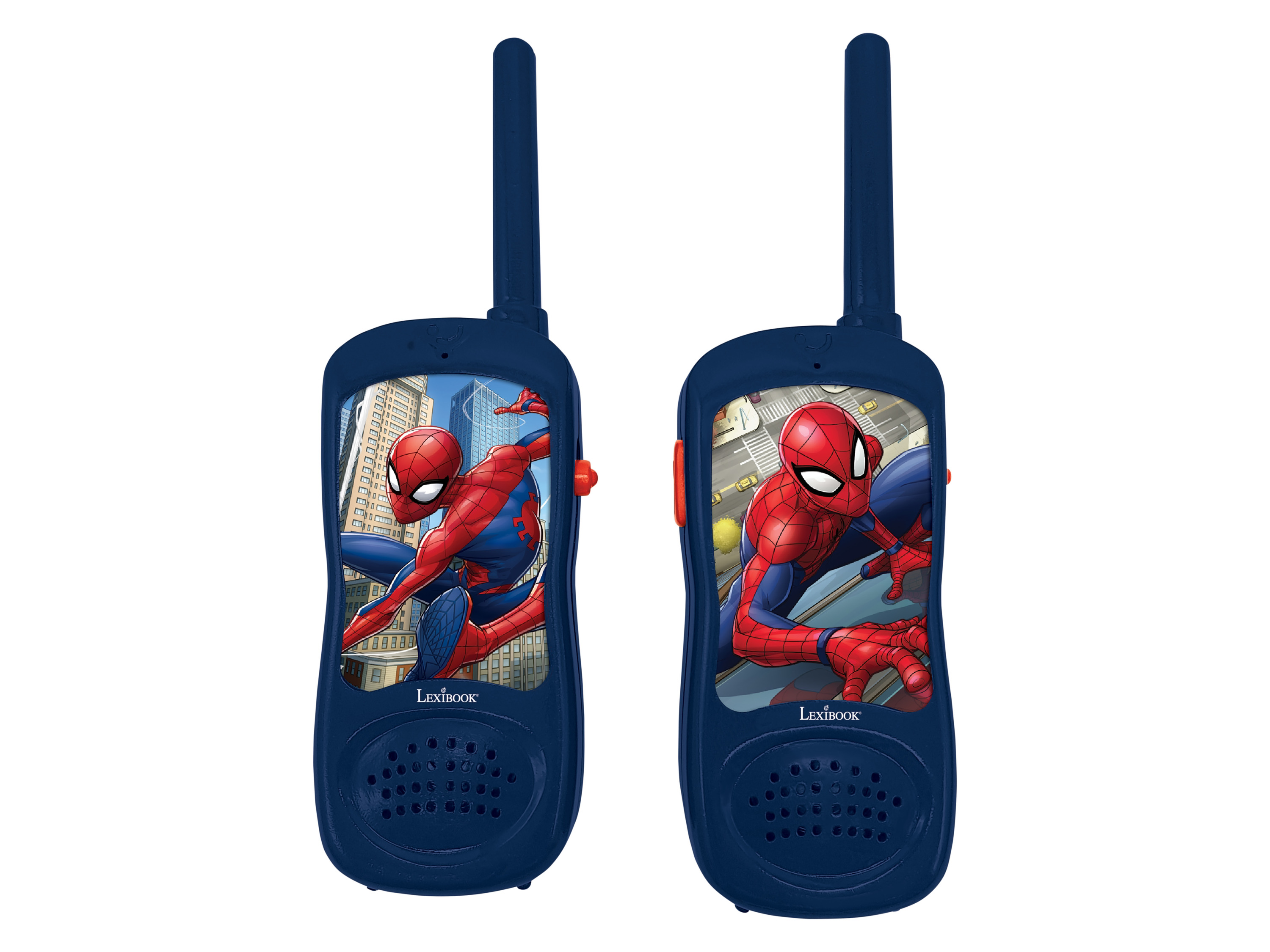Lexibook Walkie-Talkie dla dzieci, 2 sztuki Spiderman