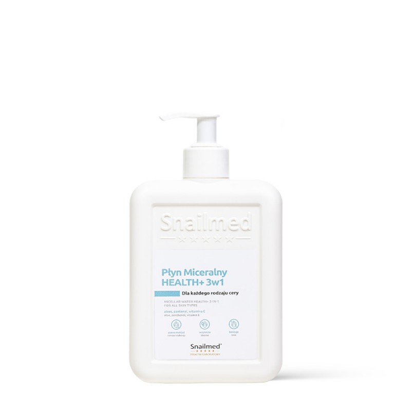 Snailmed Płyn micelarny Health 3w1 z witaminą E 300 ml