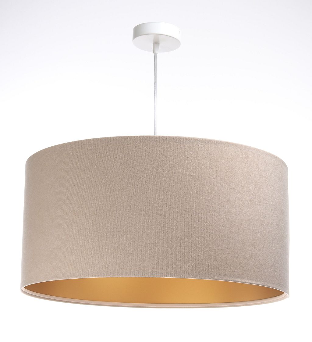 Darmowa Dostawa - Lampa wisząca 1x60 W złota-beżowa BPS Koncept Standard HomeLight 01002950