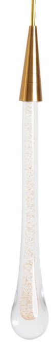 Darmowa Dostawa - Lampa wisząca 1x3 W złota Abigali Glamour ABIGALICLN3X3WW