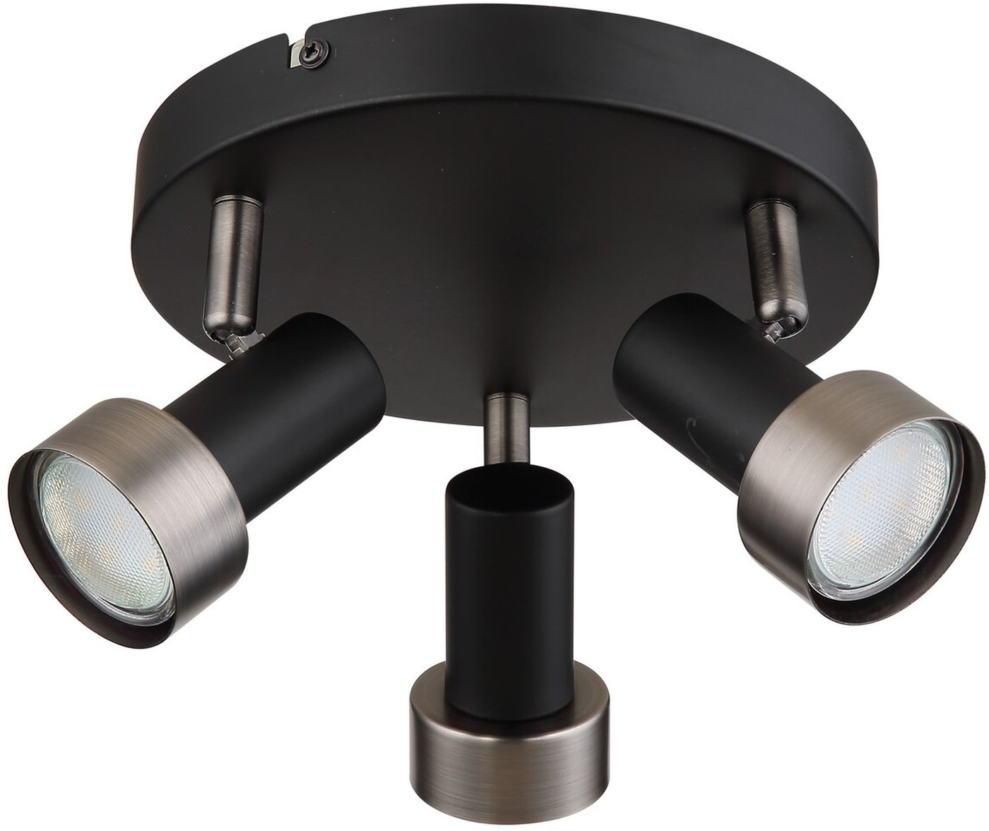 Darmowa Dostawa - Lampa podsufitowa 3x50 W srebrny Rabalux Konrad 73013