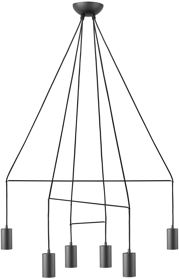 Darmowa Dostawa - Lampa wisząca 6x W czarna Nowodvorski Lighting Imbria 9677