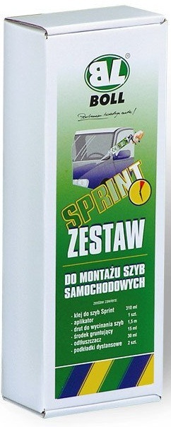 BOLL ZESTAW DO MONTAŻU SZYB SAMOCHODOWYCH SPRINT - Petrostar