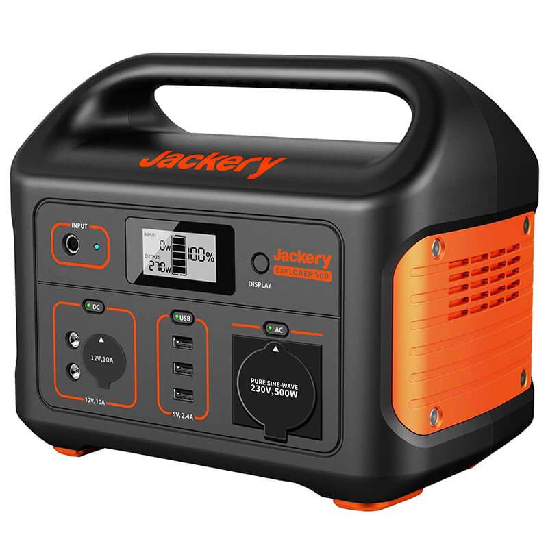 Przenośna stacja zasilania Jackery (518 Wh) Explorer 500 1 szt.