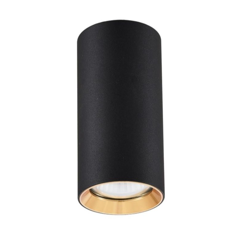 Oprawa natynkowa Light Prestige Manacor 17 cm czarno-złota 1 x GU10 1 szt.