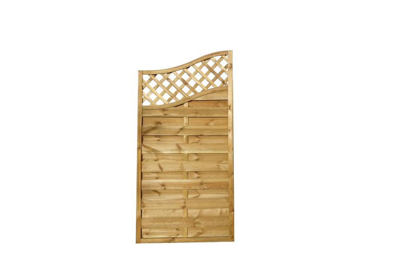 Płot Aga 2x fala Roma 90x180/160 cm 1szt.