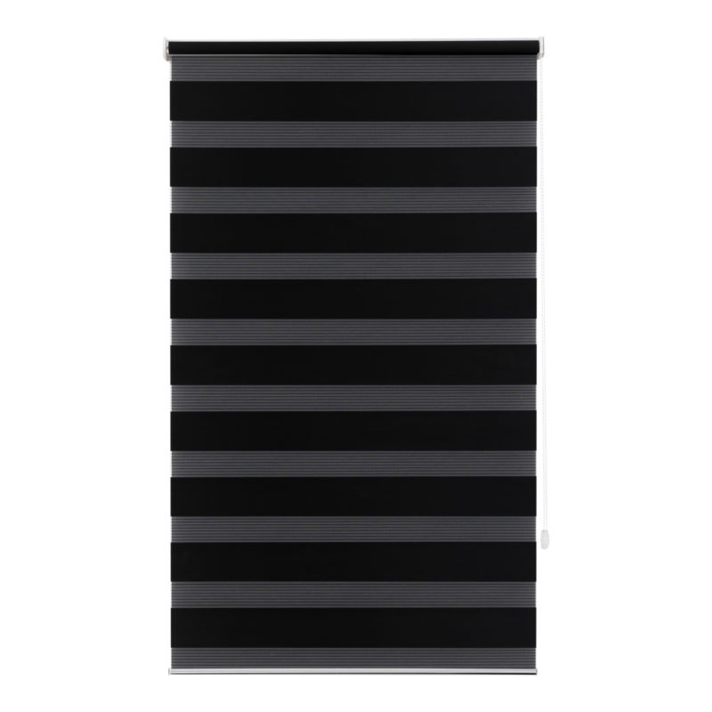 Roleta dzień/noc GoodHome Elin 68,8 x 240 cm czarna