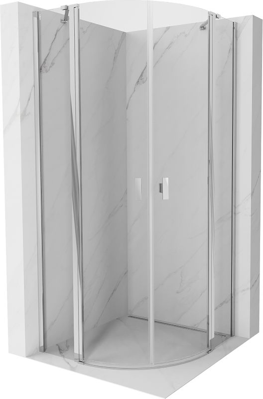 Kabina prysznicowa półokrągła Mexen Mist transparent 90 x 90 cm 1 szt