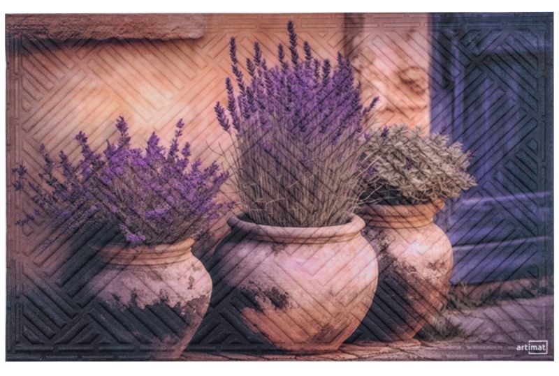 Wycieraczka materiałowa lawenda Direct Home & Garden 45x75 cm 1 szt.