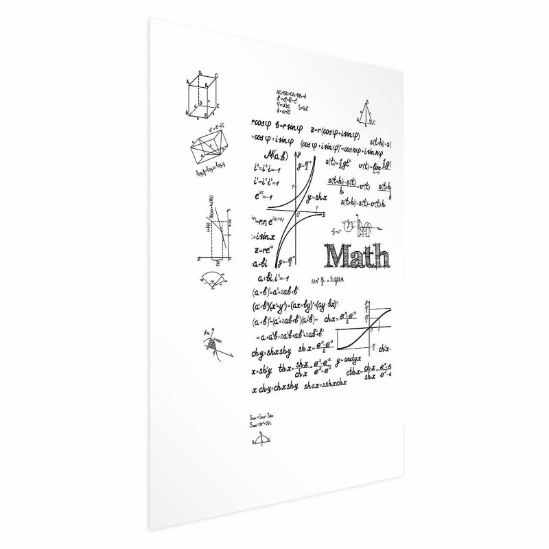 Plakat Artgeist Matematyka 21x30 cm bez ramy 1 szt